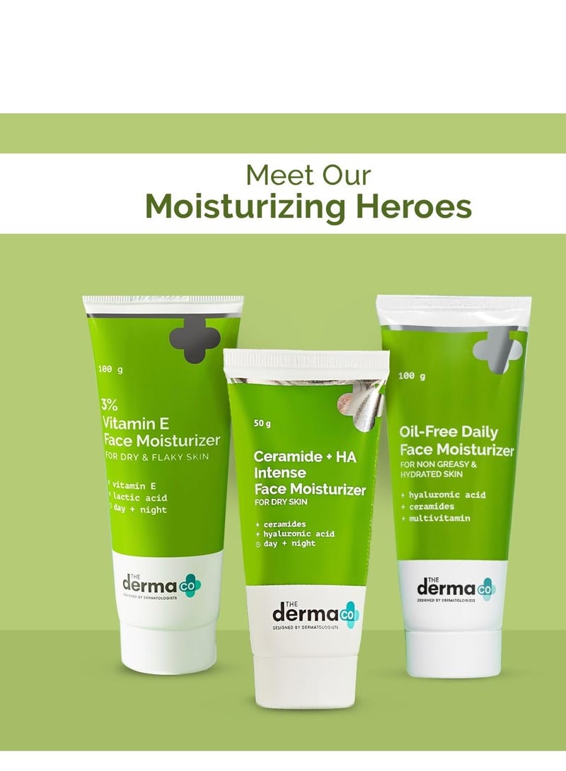 ذا ديرما كو كريم الترطيب العميق Derma Co 4% Urea مع حمض اللاكتيك ومركب السيراميد يرطب البشرة بعمق ويقشرها بلطف ويصلح حاجز البشرة الطبيعي  100g - Image 3