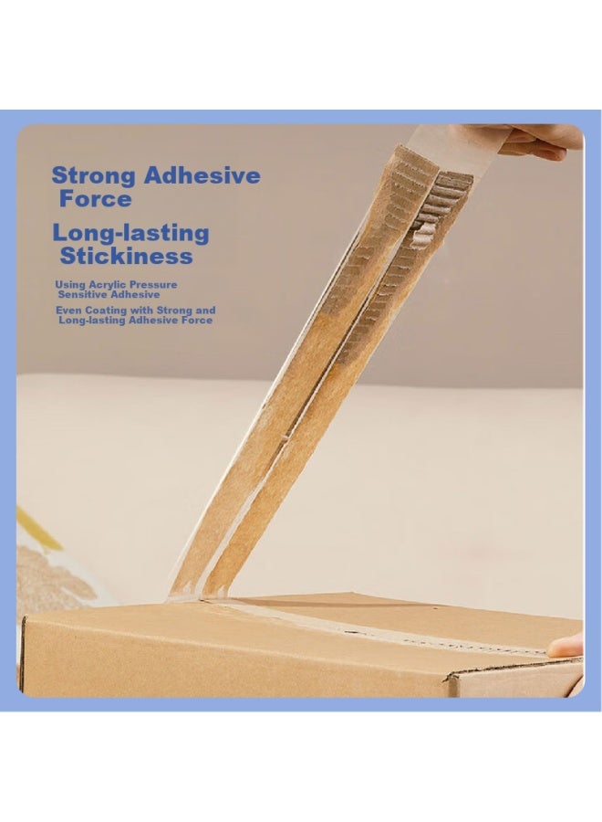 Transparent Tape 45mm*91.4m*6 Rolls 45um For Sealing And Packing In Workshop, Warehouse, Wide Tape For Office, Home Use T19294