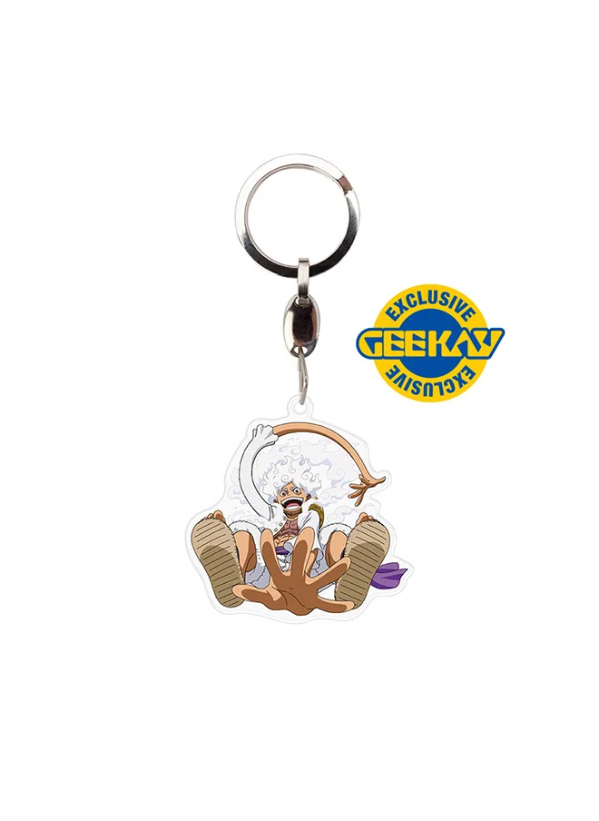 أبيستايل ABYstyle ONE PIECE Acryl Luffy Gear 5 Geekay Exclusive Keychain