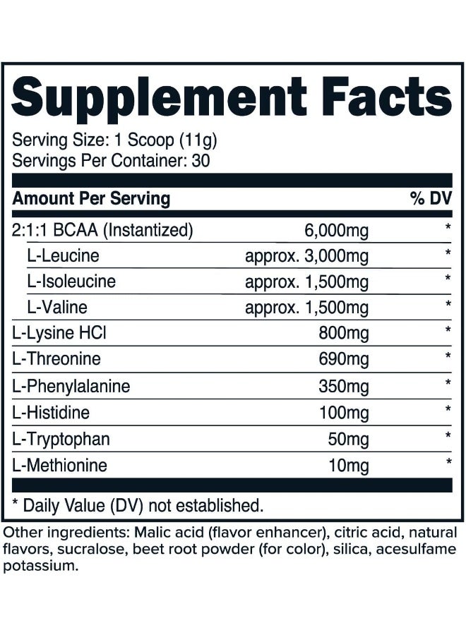 Primaforce Eaa Powder (30 Servings, Fruit Punch Flavor) | Essential Amino Acids For Pre/Intra Workout And Recovery - Non-Gmo And Gluten Free - Image 2
