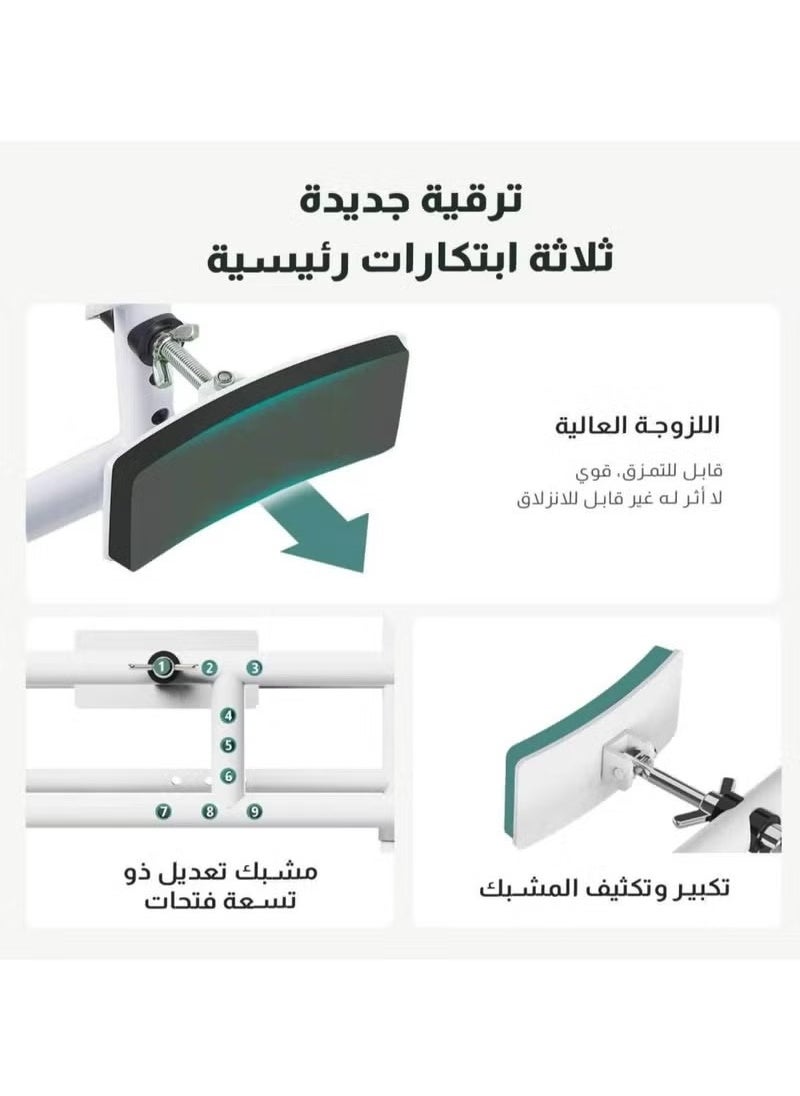Beauenty Toilet Safety Frame Enhanced Support for Elderly and Handicap Individuals Adjustable Width and Toilet Safety Handrail  - Image 5