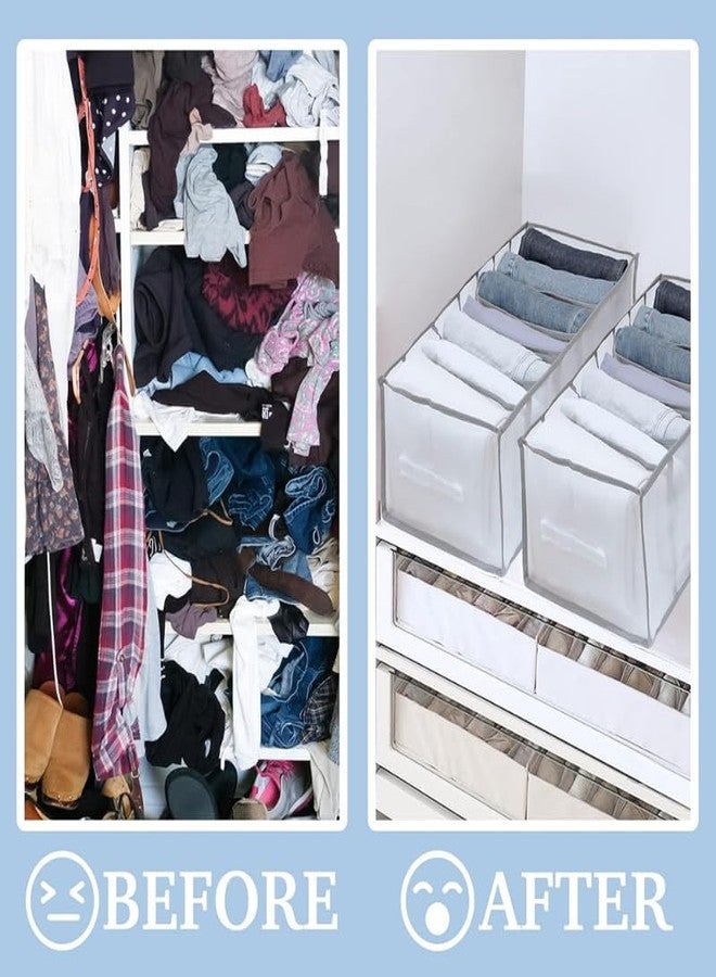 Drumstone (𝐋𝐢𝐦𝐢𝐭𝐞𝐝 𝐓𝐨𝐝𝐚𝐲 Premium PVC Clothes Storage Box – Foldable Drawer Organizer for Wardrobe, Transparent Closet Divider for Clothes, Towels & Items 𝟏𝟓 𝐘𝐄𝐀𝐑𝐒 𝐖𝐀𝐑𝐑𝐀𝐍𝐓𝐘 - Image 3