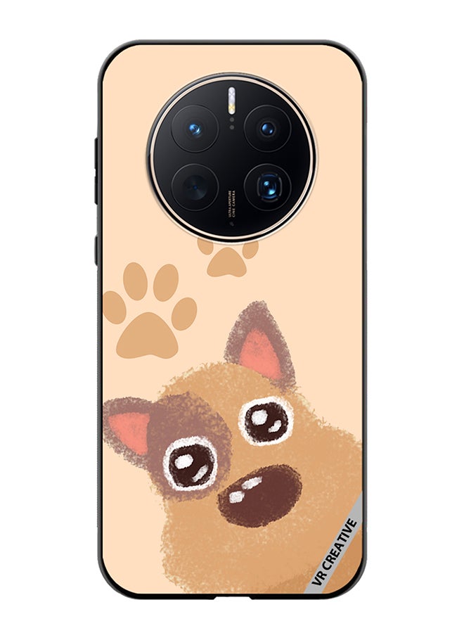 VR CREATIVE Protective Case Cover For Huawei Mate 50 Pro Cute Doggie Design Multicolour - Image 1