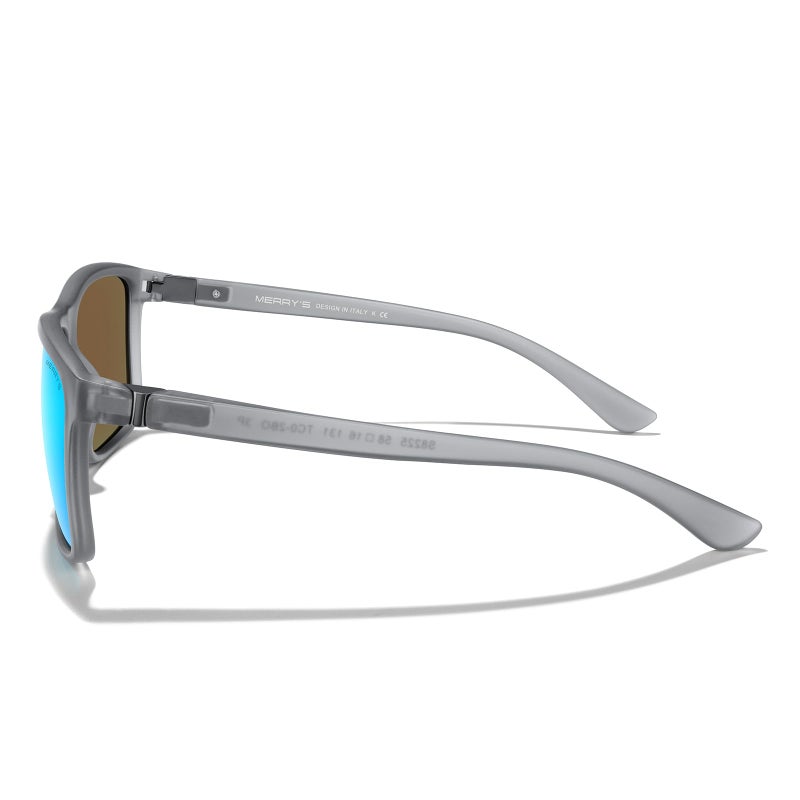 MERRY'S Rectangular Polarized Sports Sunglasses for Men Women Cycling Driving Fishing UV400 Protection S8225 - Image 3