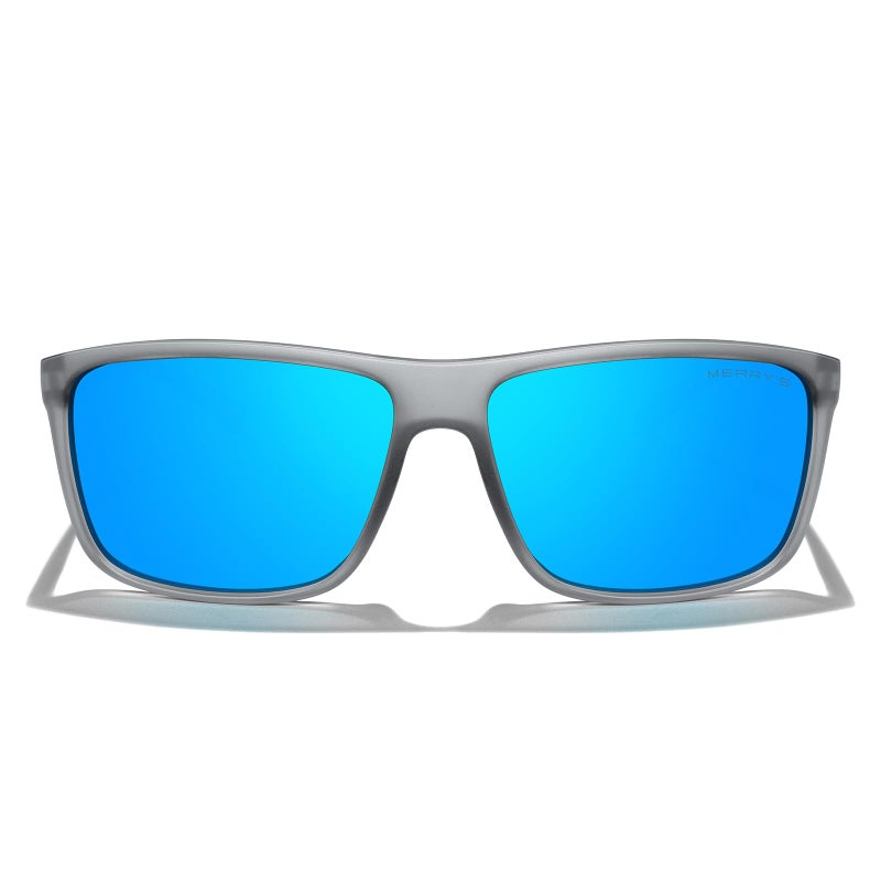 MERRY'S Rectangular Polarized Sports Sunglasses for Men Women Cycling Driving Fishing UV400 Protection S8225 - Image 2