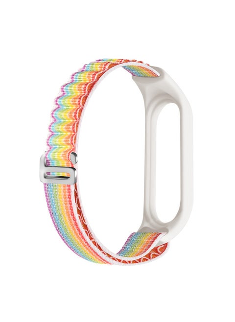 For Mi Band 9/8 Strap Universal Alpine Loop Strap Mi Band Mi34567 Nylon Strap-Color:2# Seven Color-Specifications:Meter 3/4/5/6/7 General