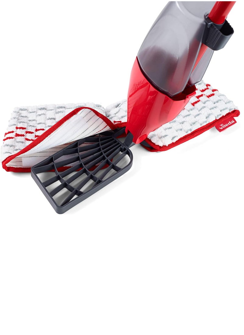 Vileda - Vileda Pro Mist Max Mop Set with 2 Extra Refills with DAC Disinfectant and Cleaner - Image 1