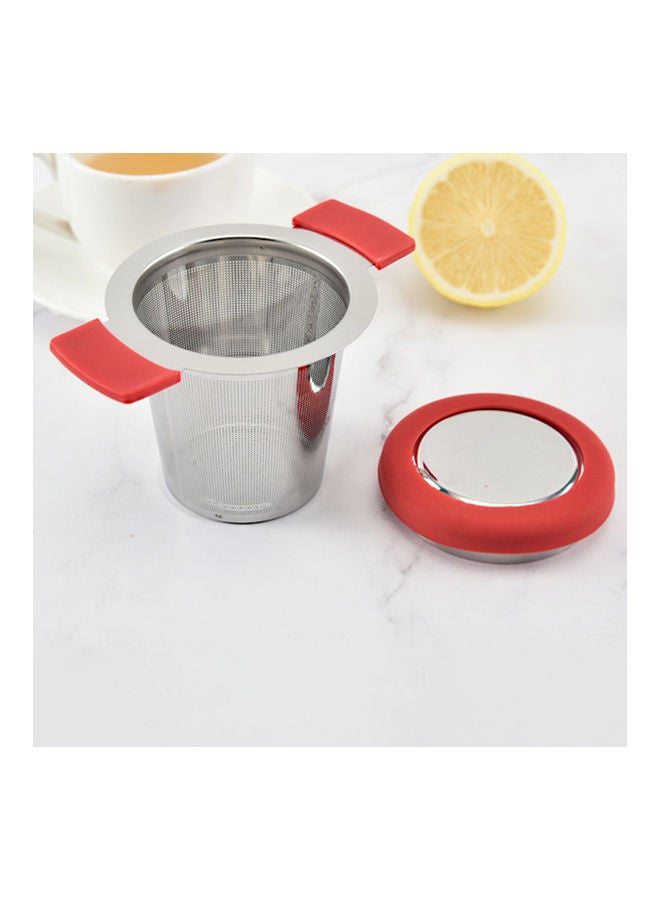 NIBEMINENT Eco-Friendly Rust-Proof Stainless Steel Extra Fine Mesh Tea Infuser Silver/Black/White - Image 4