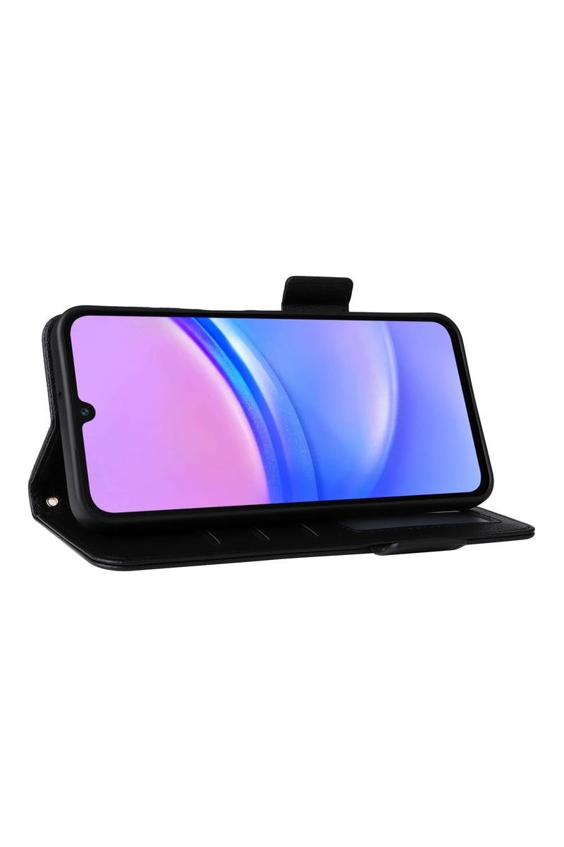 general Wallet-style protective case for Samsung Galaxy A17 5G - Magnetic clasp, ultra-thin leather flip wallet for Samsung Galaxy A17 5G - Image 2