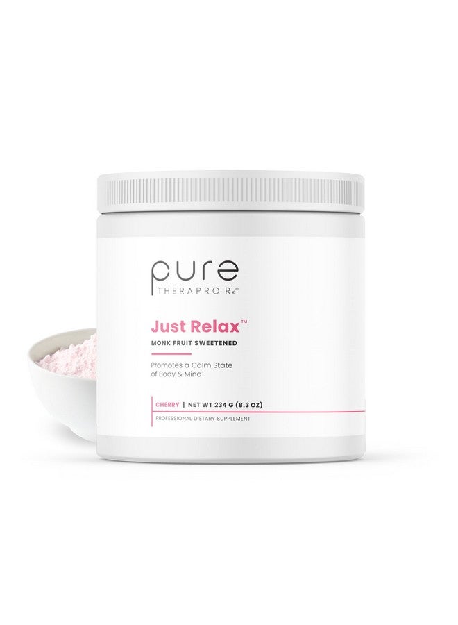 Pure Therapro Rx Just Relax Cherry - 60 Servings | Supports Relaxed Mood & Healthy Blood Pressure | Myo-inositol, Di-Magnesium Malate, GABA, Taurine, & L-Theanine - Image 1