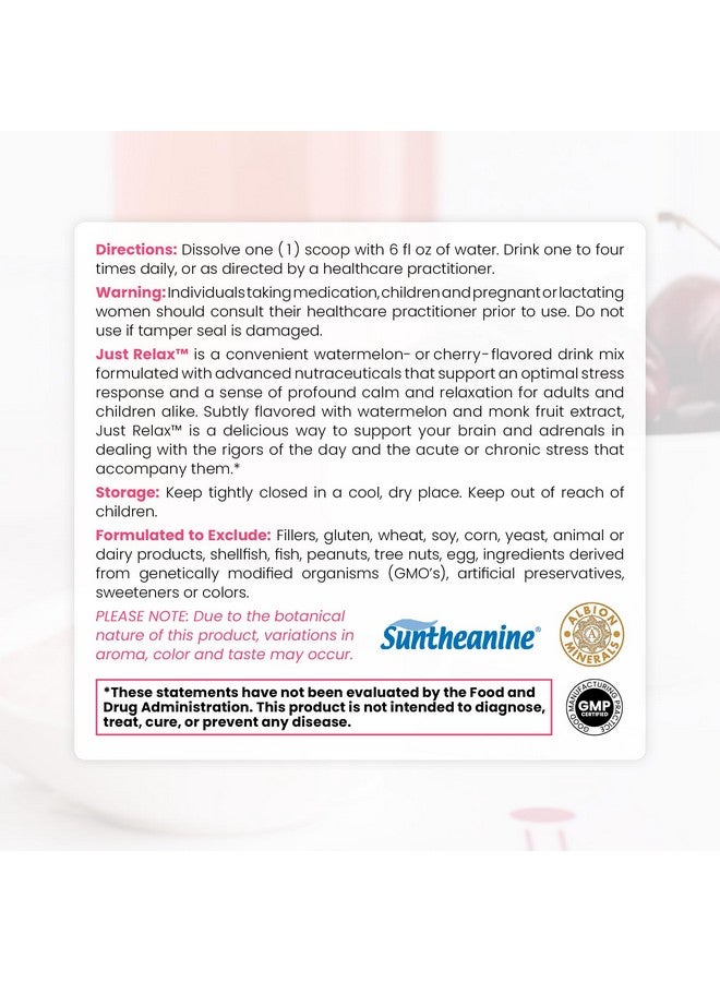 Pure Therapro Rx Just Relax Cherry - 60 Servings | Supports Relaxed Mood & Healthy Blood Pressure | Myo-inositol, Di-Magnesium Malate, GABA, Taurine, & L-Theanine - Image 3