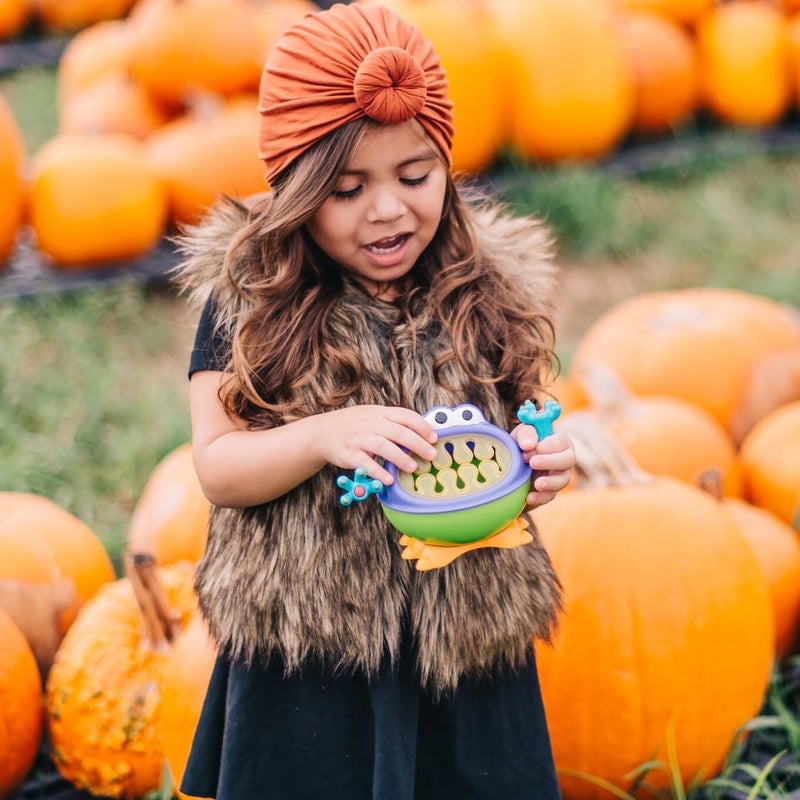 Nuby حاويات وجبات خفيفة ثلاثية الأبعاد للأطفال - أكواب وجبات خفيفة مقاومة للتسرب للأطفال مع شفرات سيليكون ناعمة - خالية من BPA، آمنة للغسل في غسالة الصحون - Image 2