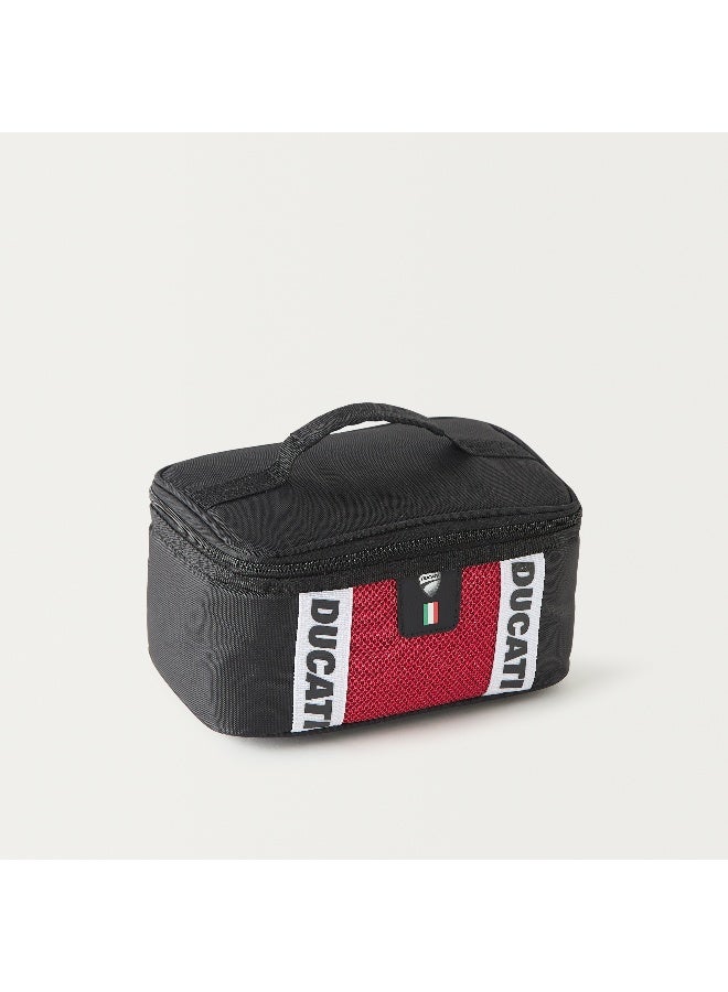 Ducati Black Lunch Bag for Men - Image 2