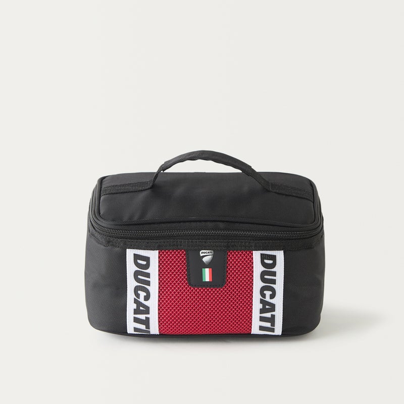 Ducati Black Lunch Bag for Men - Image 1