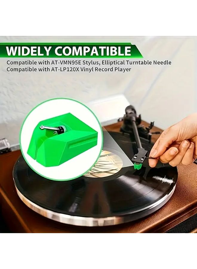 إبرة دوارة VMN95E الماسية بديلة متوافقة مع Audio Technica AT LP120X - Image 5