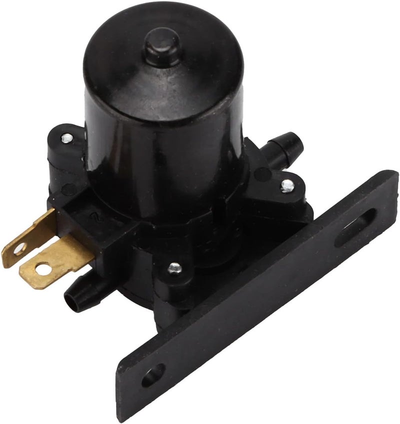 12V Wiper Pump Motor, 2 Terminals, Universal Fit for Car Truck Bus - Durable Metal and ABS, Easy Installation, Front and Rear Washer Water Supply - Image 2