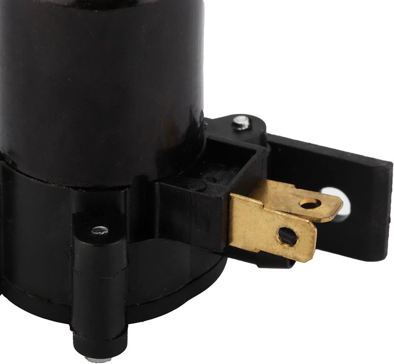 12V Wiper Pump Motor, 2 Terminals, Universal Fit for Car Truck Bus - Durable Metal and ABS, Easy Installation, Front and Rear Washer Water Supply - Image 4