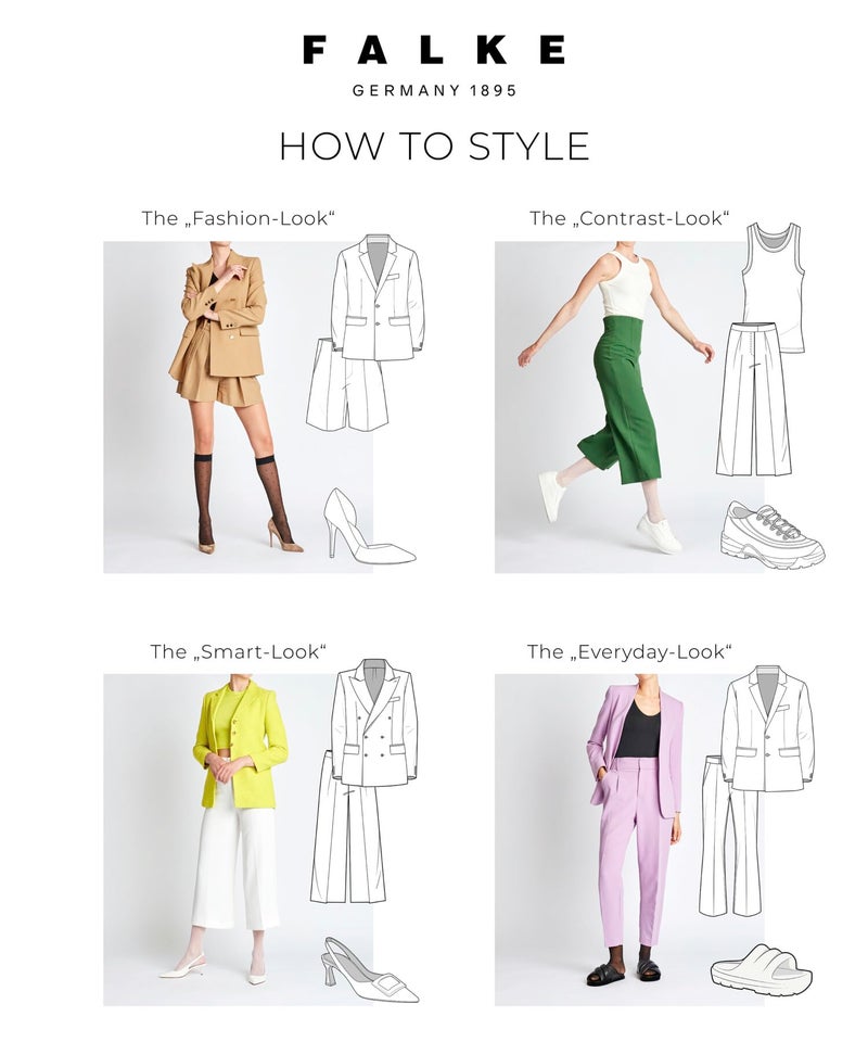 FALKE Women's Dot 15 Denier Knee-High Socks, Patterned Stockings, Casual and Dress, Ultra Sheer Fine Mesh, Nylon, Black (Black 3009), 5-7.5, 1 Pair - Image 4