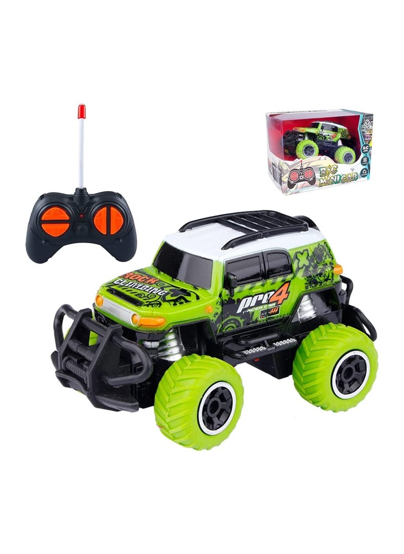 Swift Mini RC Remote Control Car Toy  for Kids, Boys and Girls with 1:43 Scale, Toy for Toddlers and Kids, 3 to 8 Years Old Green  - Image 1