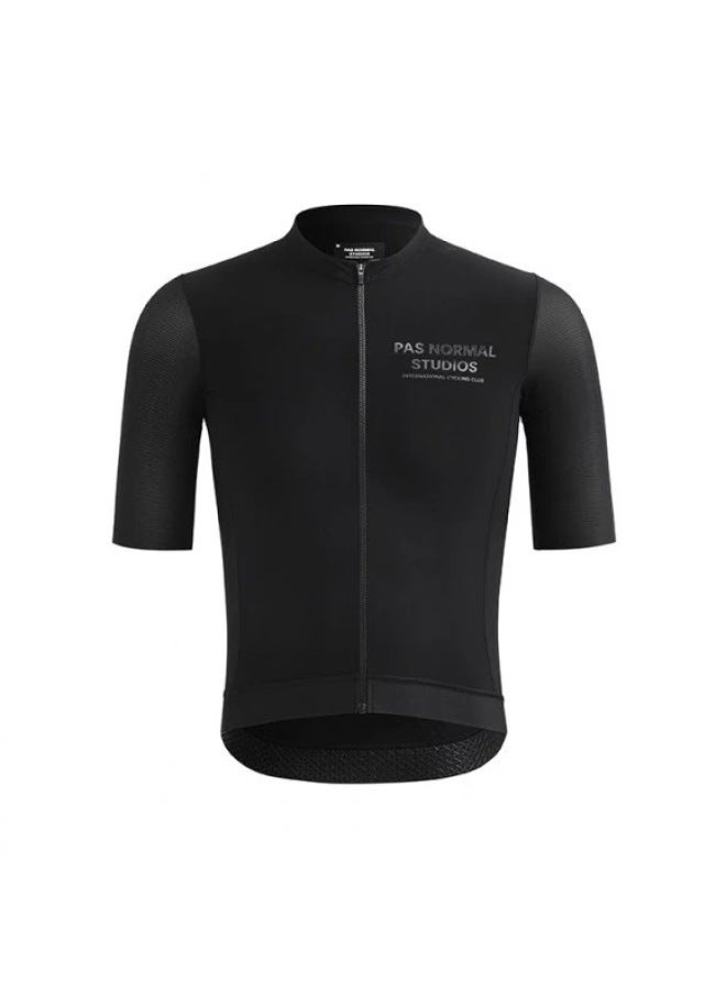 Pasmormalstudios Men's Short Sleeve Spring And Summer New Bicycle Riding Clothes Suit Top Breathable