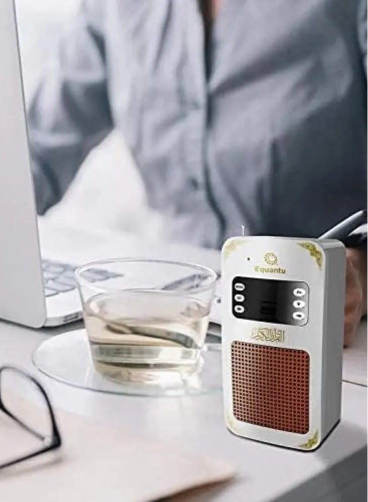 Equantu Holy Wall Speaker Bluetooth Al- Quran Light Speaker SQ669 - Image 4