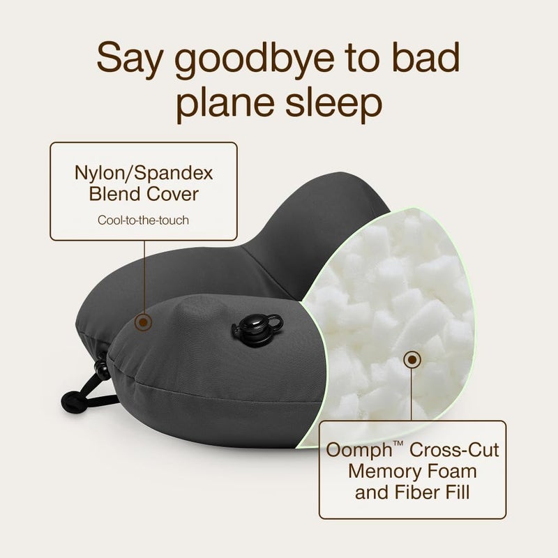 Coop Home Goods AirJustable Travel Neck Pillow - Image 4