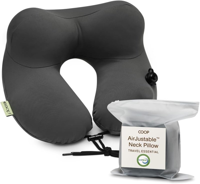 Coop Home Goods AirJustable Travel Neck Pillow - Image 1