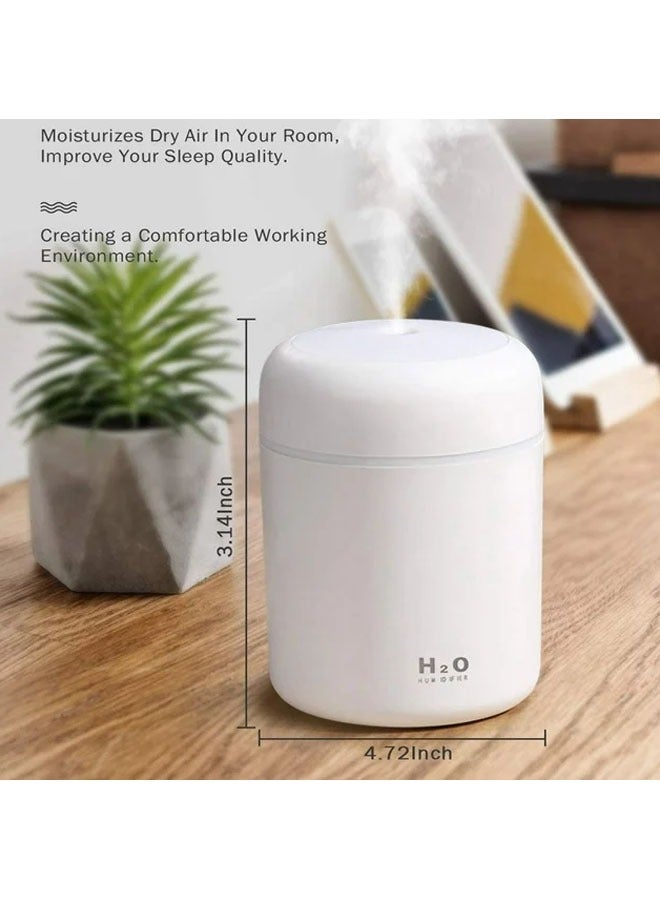 H2O مرطب سطح المكتب الشخصي عبر USB مع إيقاف التشغيل التلقائي ووضعين للضباب - Image 2