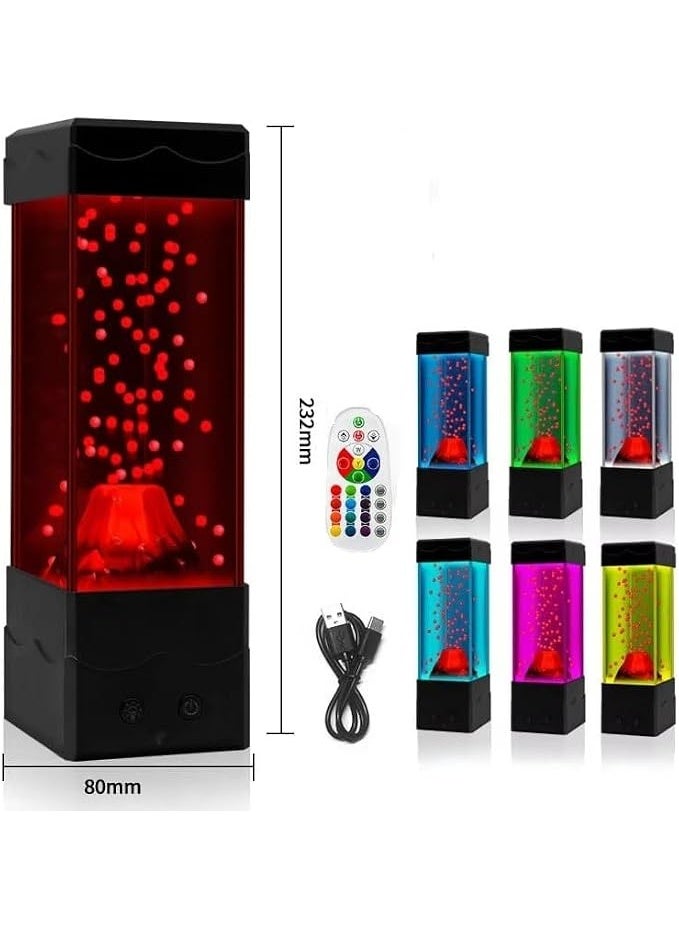 Decorative Volcano Lamp - An innovative volcano-shaped lighting piece that gives a room or office an attractive look and is suitable for home decor, workspaces and everyday use (W) - Image 1