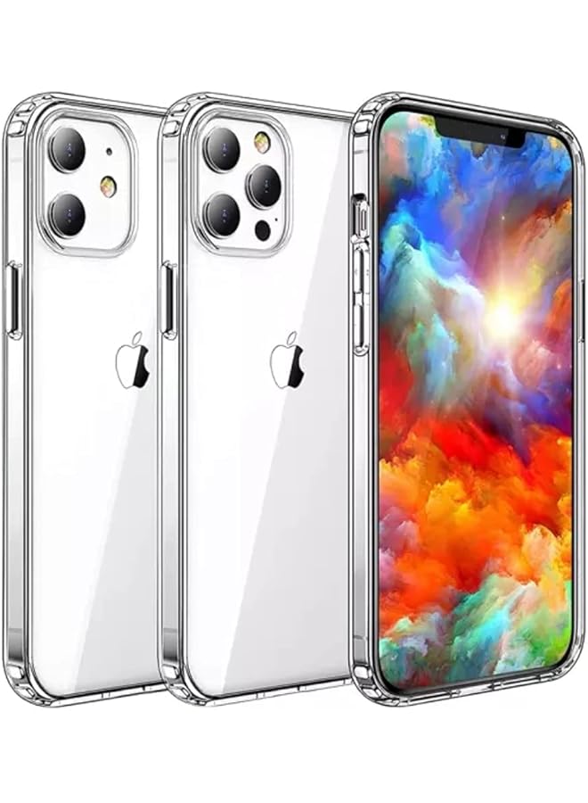 erorex Shockproof Protection Cover For Iphone 13 Pro Pro Max Crystal Clear - Image 2