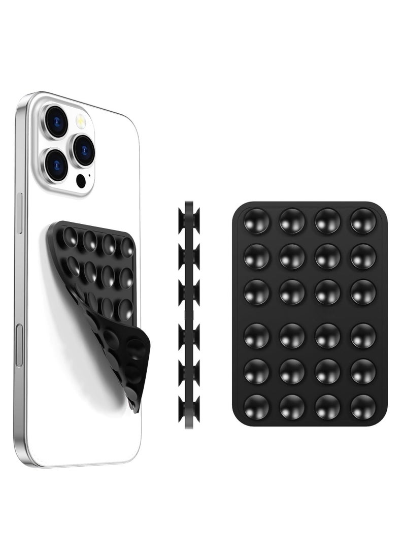 Silicone Double-Sided Suction Phone Case Detachable Mount - Hands-Free, Strong Grip Holder for Selfies & Videos - Durable, Easy to Use - iPhone & Android - Image 1