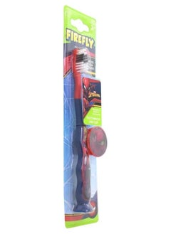 Firefly Marvel Spider Man Toothbrush With 3D Cap  - Image 2