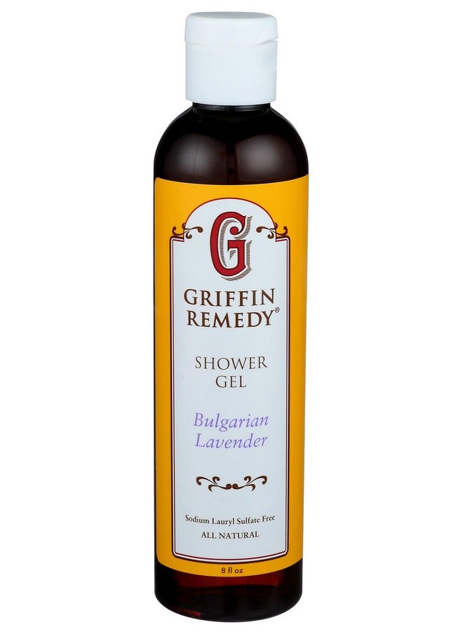 GRIFFIN REMEDY - Shower Gel Allnatural Calming Lavender Essential Oils And Organic Msm Aromatherapy Paraben Free Sulfate Free 8 Fl Oz 1 Count - Image 1