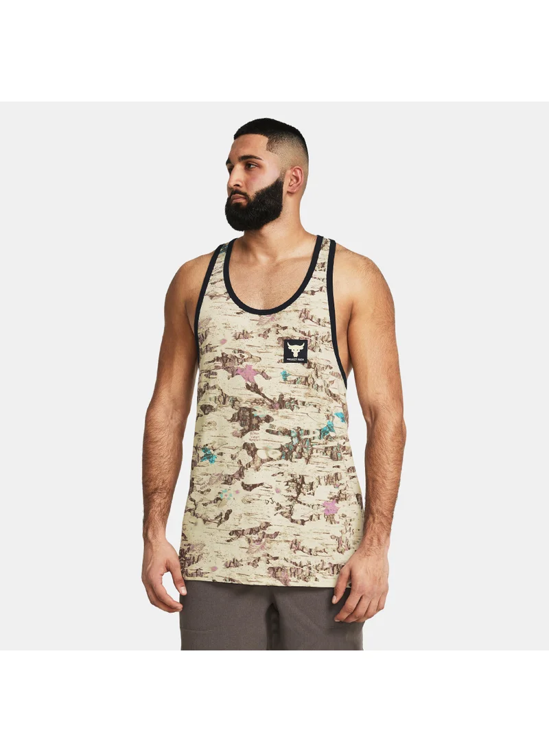 UNDER ARMOUR Men's Project Rock Graphic Training Tank Top