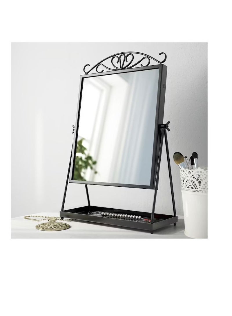 Table mirror, black27x43 cm - Image 2