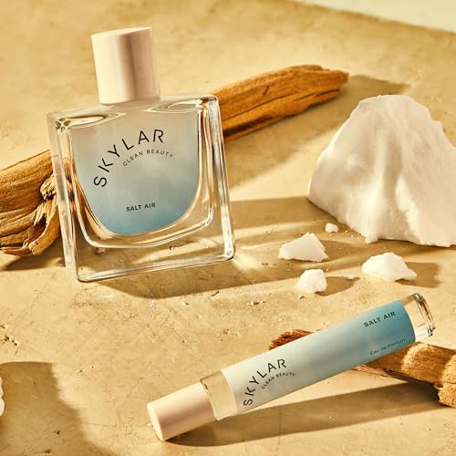 Skylar Salt Air Eau de Parfum - Hypoallergenic & Clean Perfume for Women & Men, Vegan & Safe for Sensitive Skin - Fresh Perfume with Notes of Driftwood, Sea Salt & Seaweed - 10mL /0.33 Fl oz - Image 3