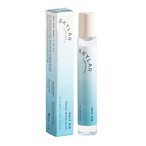 Skylar Salt Air Eau de Parfum - Hypoallergenic & Clean Perfume for Women & Men, Vegan & Safe for Sensitive Skin - Fresh Perfume with Notes of Driftwood, Sea Salt & Seaweed - 10mL /0.33 Fl oz - Image 1
