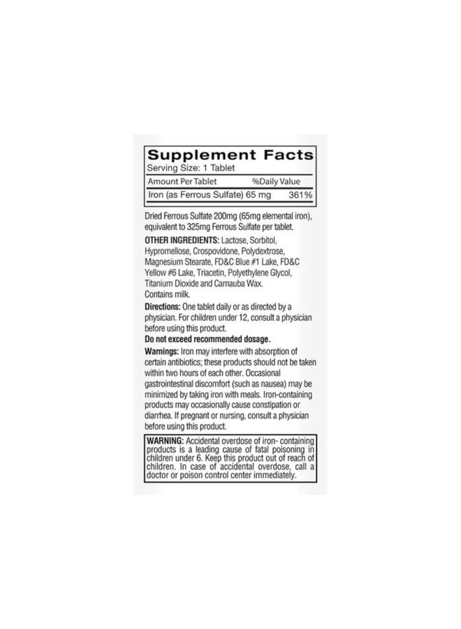 Feosol Original Ferrous Sulfate Iron Supplement , 120 CT (Pack of 3) - Image 2