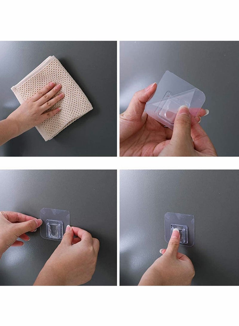 Excefore Soap Dish ,Bar Holder for Shower/Bathroom,Wall Mount Plastic Drain ,Double-Layer Shell Shower Organizer Fish Tail - Image 2