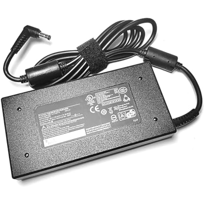rayihni 5.5 X 2.5 MM 120 W A12-120P1A ADP-120MH D LAPTOP CHARGER AC ADAPTER FOR MSI GE70 GS70 GE60 GE62 GP60 GF63 GP70 GE72 PE62 GL62 GL72 FOR CLEVO W355ST W650SJ W370ST (19.5V 6.15A) - Image 1