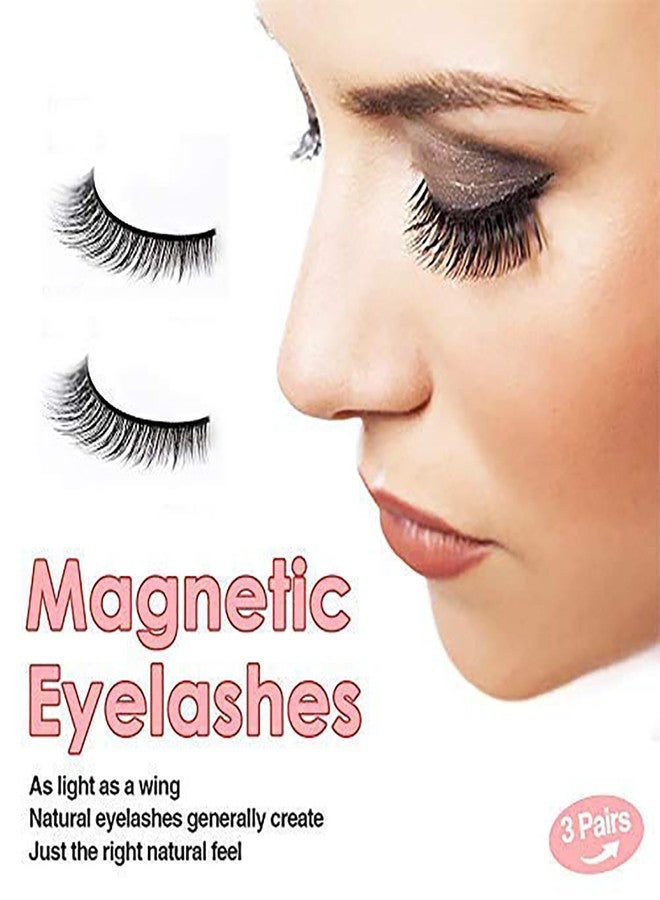 Scheibe Luxurious 3D Eyelashes Set, 3 Pairs - Glam, Volume, Sexy - Image 3