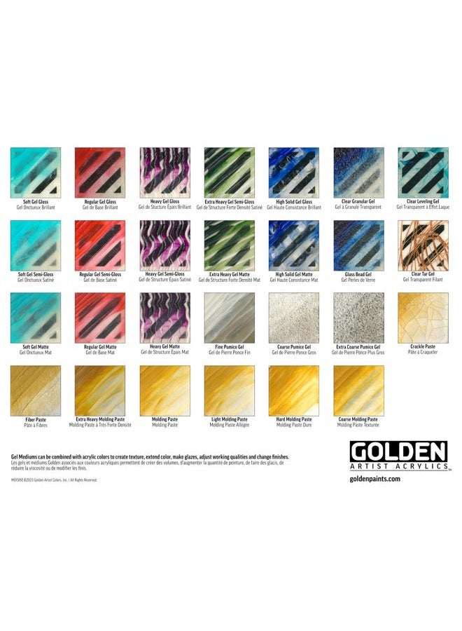 Golden Regular Gel Gloss by GOLDEN, 8 fl. oz. Jar, Professional Acrylic Gel Medium, Transparent - Image 4