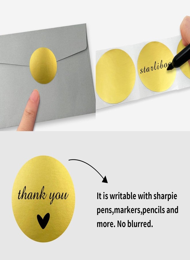 STARLIBOO Gold Stickers, Dot Stickers 1.5 Inch, Permanent Color Code Dot Sticker, 600Pcs Garage Sale Price Sticker, Round Dot Labels for Office, Classroom - Image 3