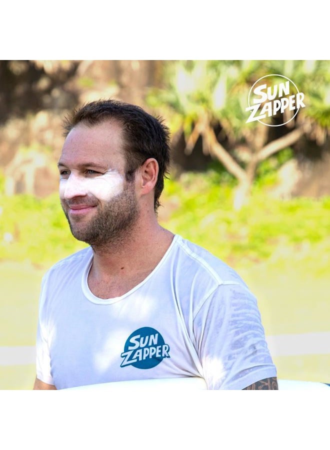 Sun Zapper (Shell White) Extreme Zinc Stick - White Colour Mineral Sunscreen Stick SPF50+ UVA/UVB+ Unbeatable Sun Protection Sunblock, Sun Cream Made in Australia - Image 5