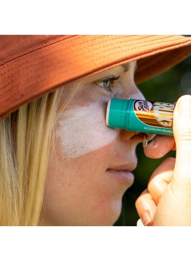 Sun Zapper (Shell White) Extreme Zinc Stick - White Colour Mineral Sunscreen Stick SPF50+ UVA/UVB+ Unbeatable Sun Protection Sunblock, Sun Cream Made in Australia - Image 3