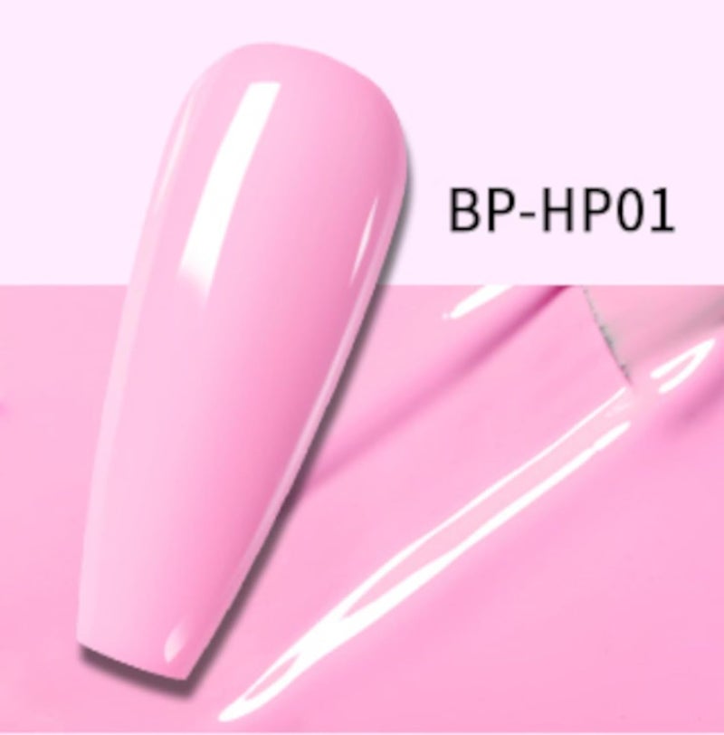 BORN PRETTY 10ml Pink Gel Nail Polish from BELLE GAGA Neon Hot Pink Cherry Blossom Strawberry Polish Gel Natural Pink Color Gel Polish Spring Summer Gift BPHP01 - Image 2