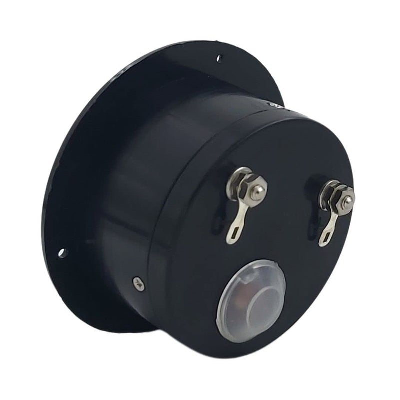 OM Meters MO-65 Round Moving Coil Analog Panel Meter 50mA Milli Ammeter (Black) (80mm) - Image 2