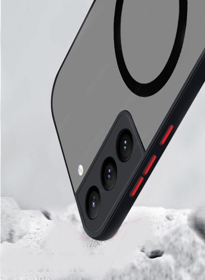 Doowear جراب Doowear Galaxy A54 5G مغناطيسي [يدعم شاحن Magsafe] لاسلكي، مقاوم للخدش والصدمات، شفاف غير لامع، يوفر حماية كاملة للكاميرا، نحيف، غطاء هاتف رفيع لهاتف Samsung Galaxy A54 5G 6.4 بوصة - أسود - Image 5