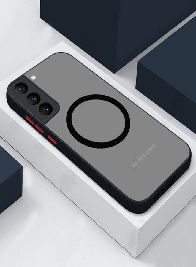Doowear جراب Doowear Galaxy A54 5G مغناطيسي [يدعم شاحن Magsafe] لاسلكي، مقاوم للخدش والصدمات، شفاف غير لامع، يوفر حماية كاملة للكاميرا، نحيف، غطاء هاتف رفيع لهاتف Samsung Galaxy A54 5G 6.4 بوصة - أسود - Image 4