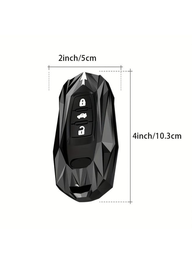 Type A Zinc Alloy Car Key Cover Protector Ring Case For Audi Vehicles - Image 5